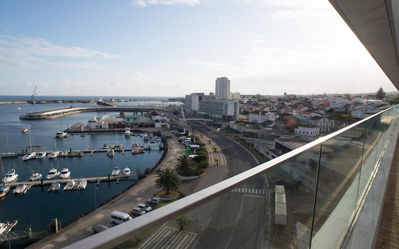 azor hotel balcony view