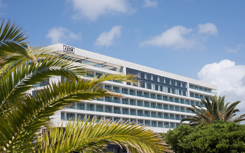 azor hotel facade