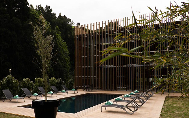 furnas boutique hotel outdoor pool
