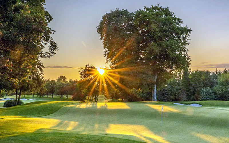 druids glen sunrise golf ireland