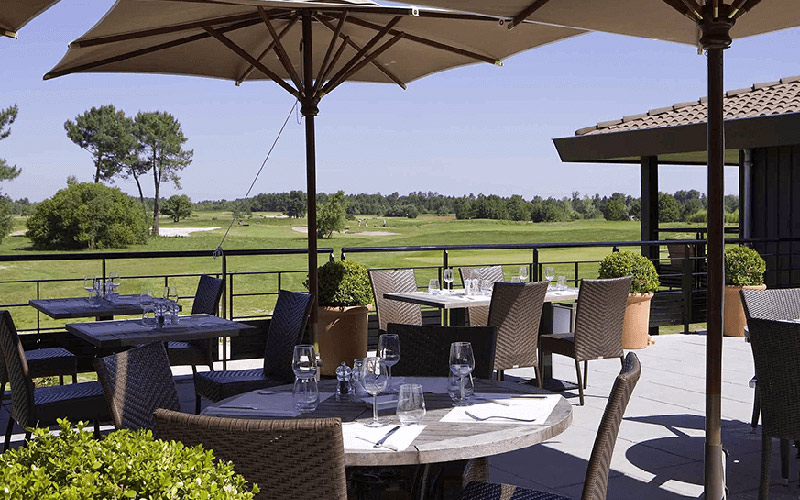 golf medoc resort terrace restaurant