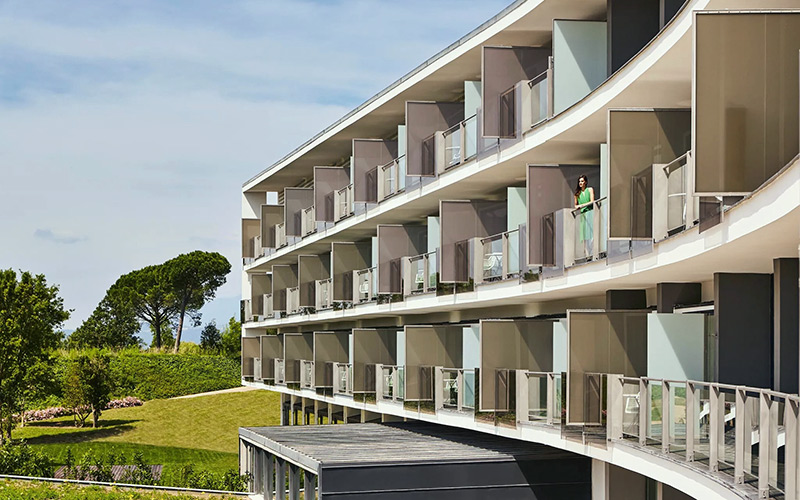 pga catalunya camiral hotel golf wellness facade spain