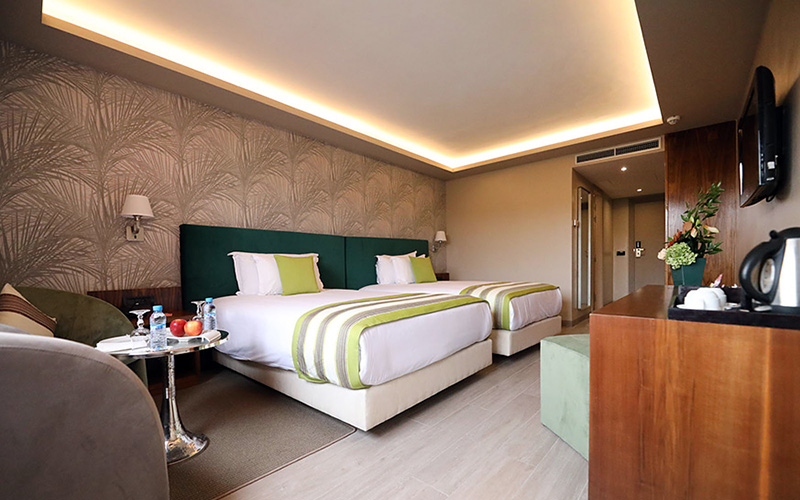 kenzi rose garden hotel twin superior room