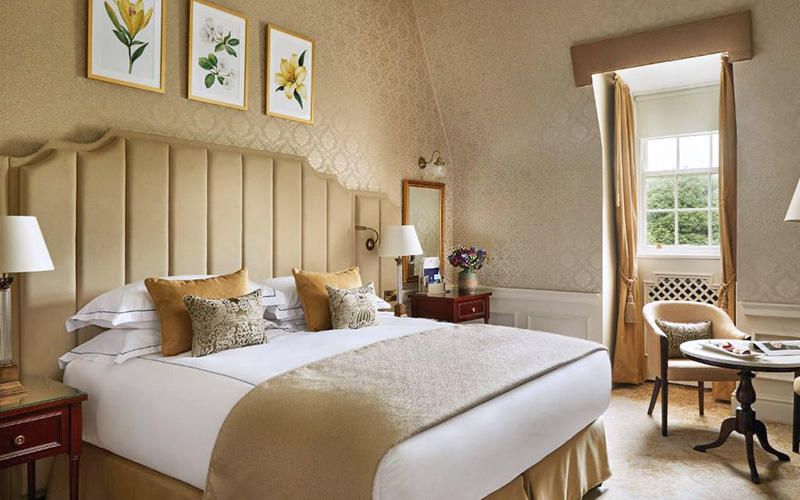 the k club hotel standard room dublin ireland