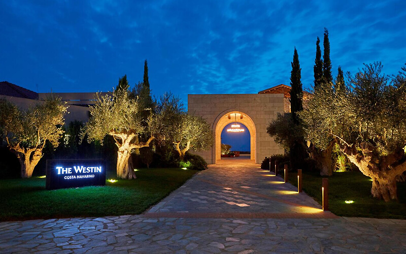 the westin resort costa navarino facade