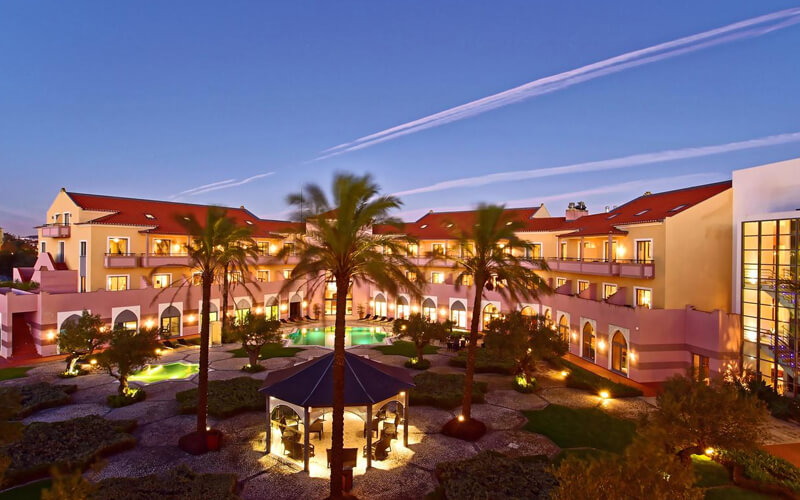 pestana sintra golf resort spa aerial