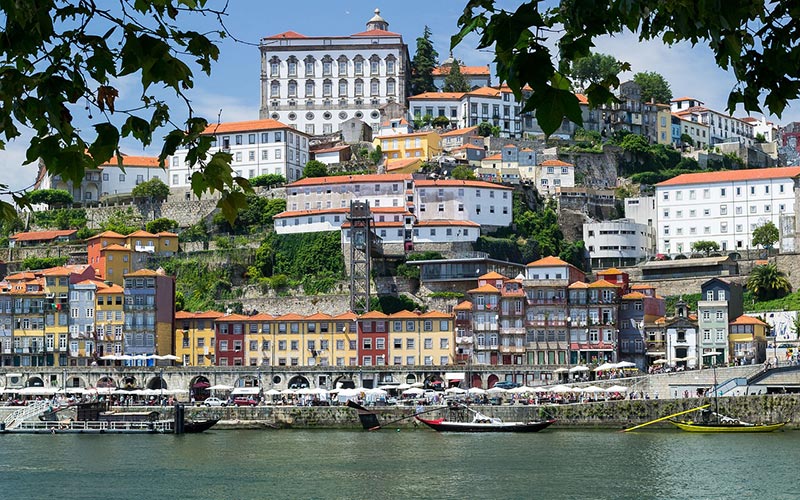 oporto porto city douro river portugal