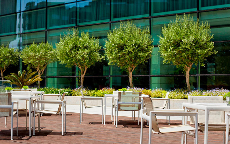 sheraton porto hotel spa outdoor terrace