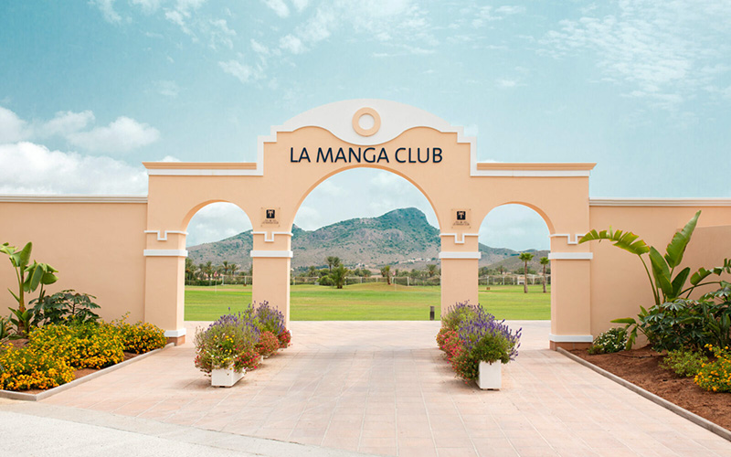 entrance la manga club golf spain