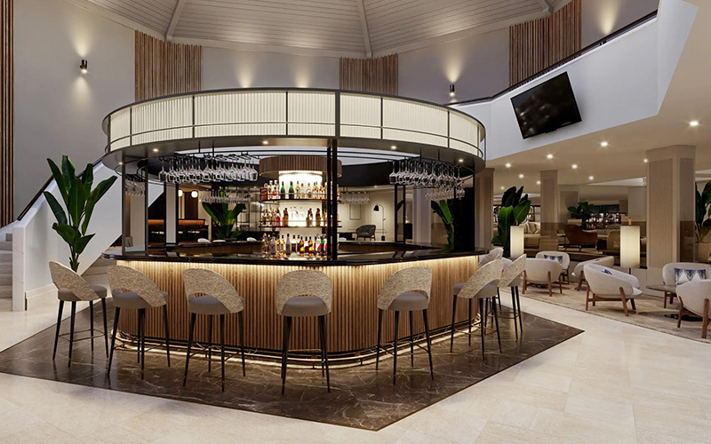 grand hyatt la manga club lobby bar spain