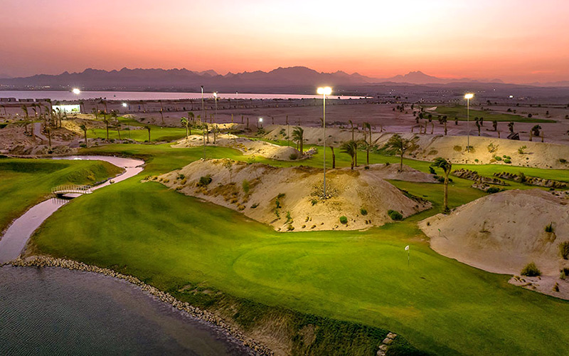 par 3 course golf course somabay egypt