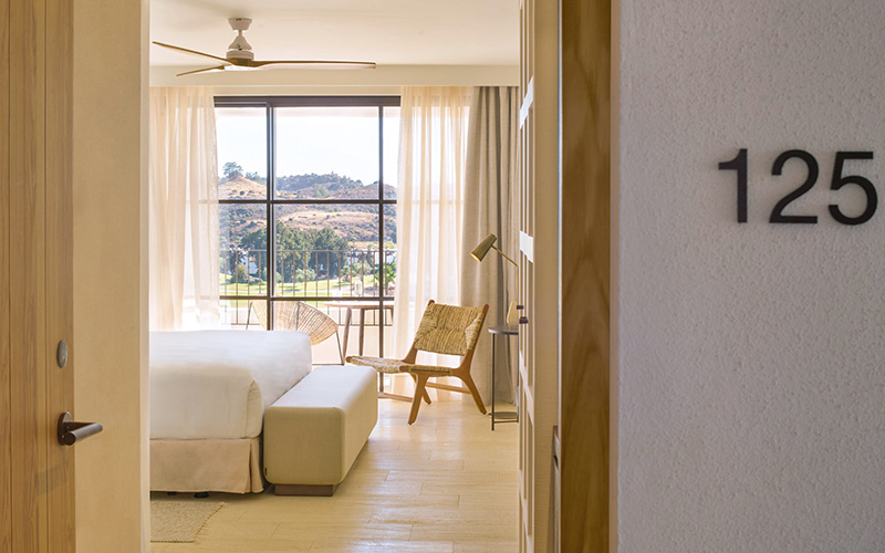 la zambra hotel king golf view terrace room