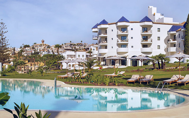 la zambra hotel outdoor pool facade spain