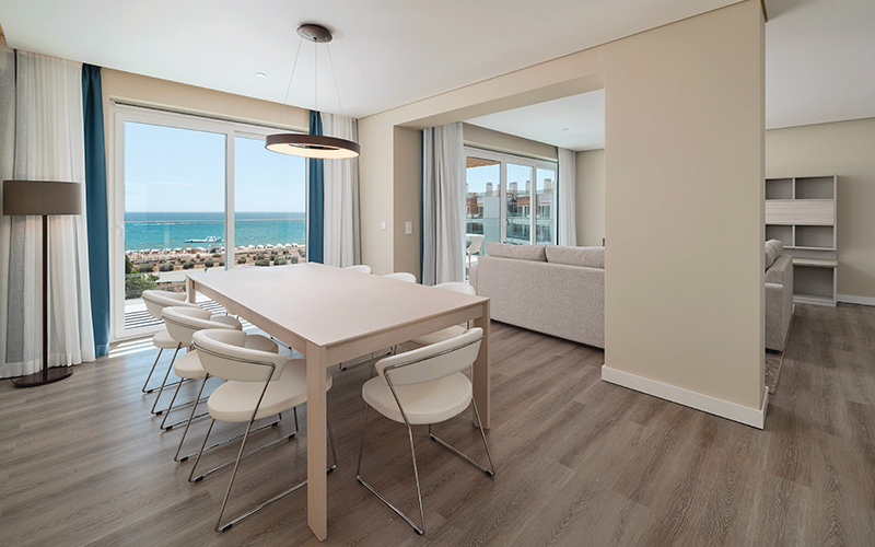 dom pedro residences vilamoura apartment dining room