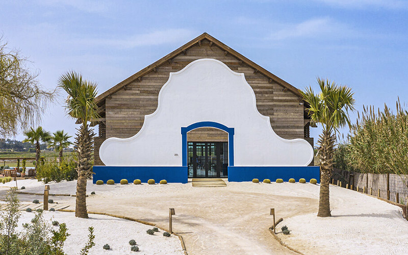 quinta comporta wellness boutique resort oryza spa facade