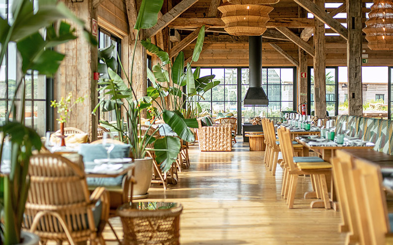 quinta comporta wellness boutique resort restaurant