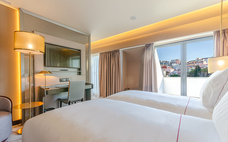 turim boulevard hotel lisbon view twin room