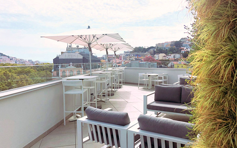 turim boulevard hotel rooftop bar lisbon