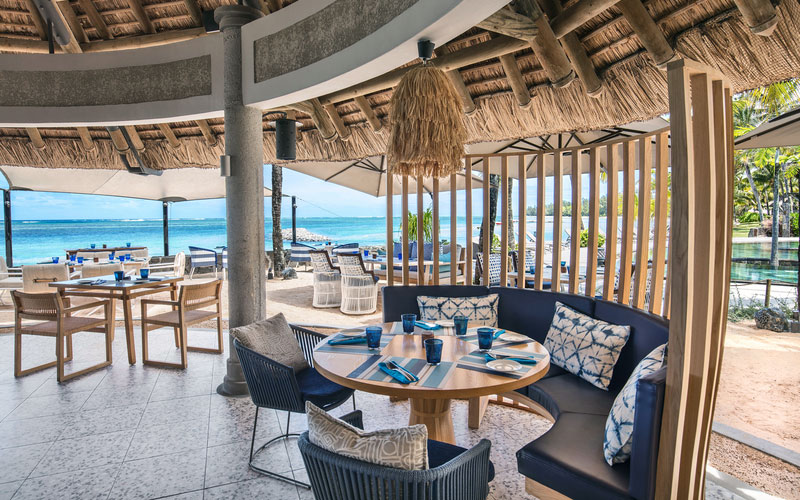 heritage awali golf spa resort infinity blue restaurant