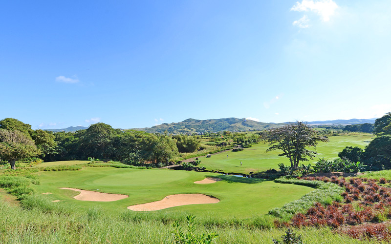 heritage club le chateau golf hole 6 mauritius