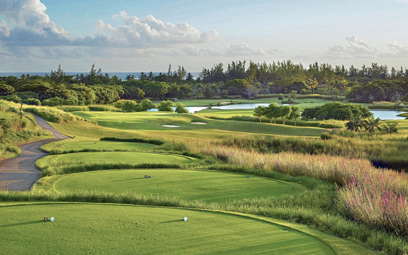 heritage club le chateau golf hole 8 mauritius