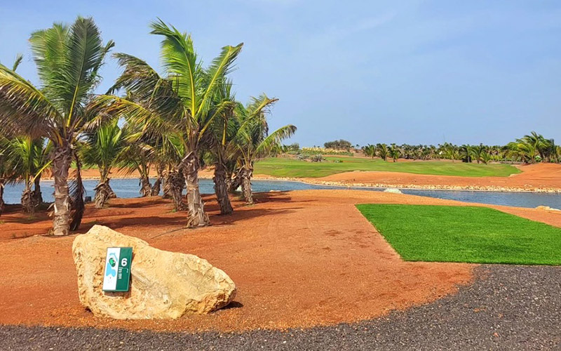 viveiro golf sal cabo verde tee