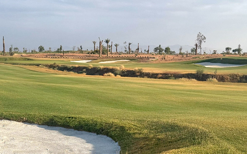 akenza golf club bunkers morocco