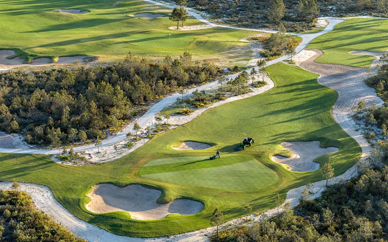 torre golf terras comporta bunkers
