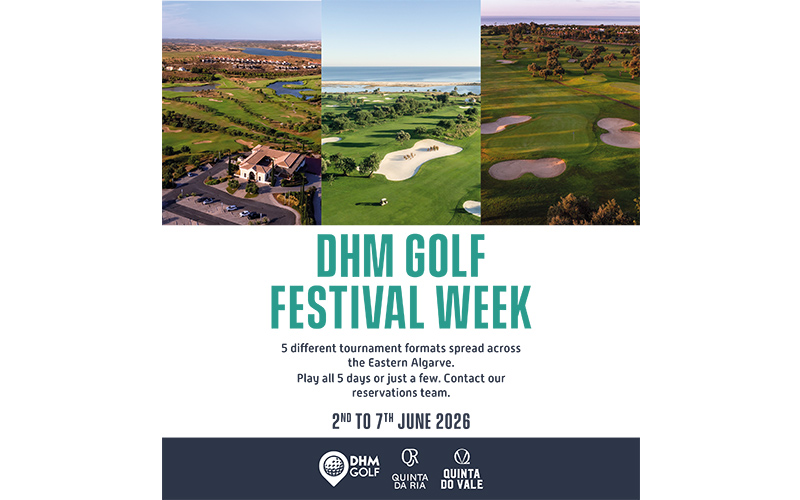 dhm golf festival week 2026 algarve portugal