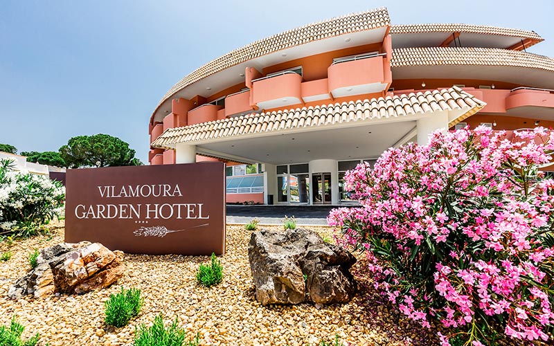 vilamoura garden hotel facade