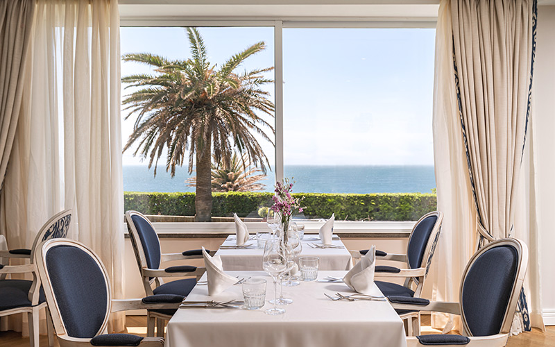 restaurant bar sea view longevity senses cascais hotel