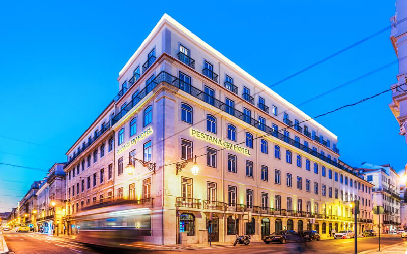 pestana cr7 lisboa hotel facade