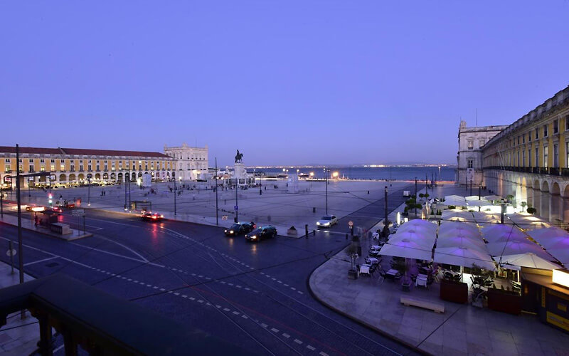 pousada de lisboa praca do comercio views