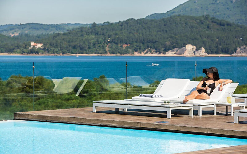 troia design hotel outdoor pool