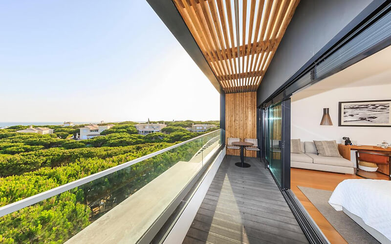praia verde boutique hotel balcony